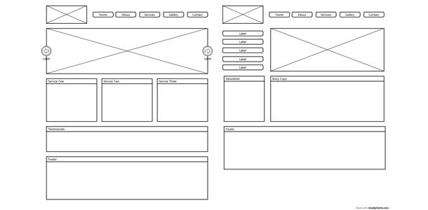 wireframes