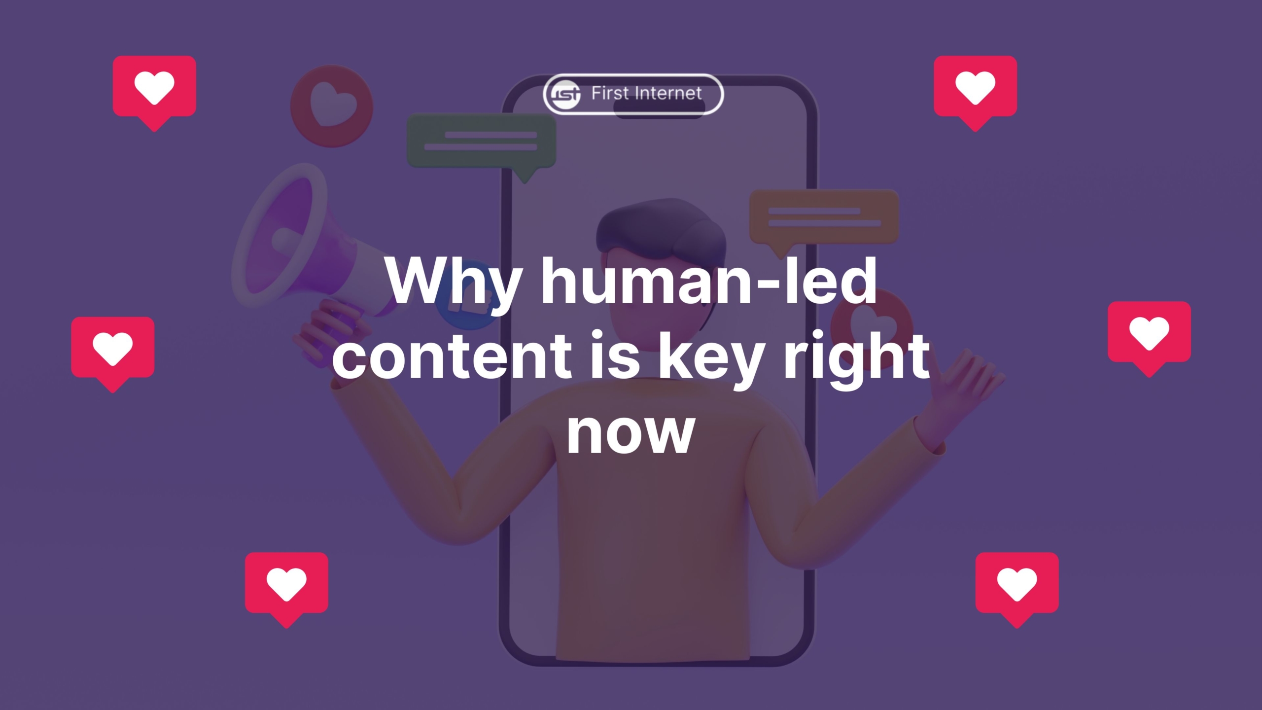 why human led content is key right now